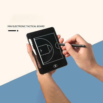 Portable LCD Coaching Clipboard – Mini Tactics Board with Stylus & Instant Erase for Sports Strategy & Training