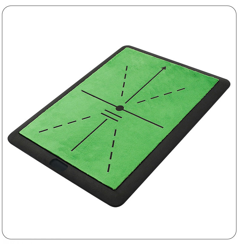 Golf Hitting Mat with Swing Path Feedback – Impact Trace Golf Training Aid