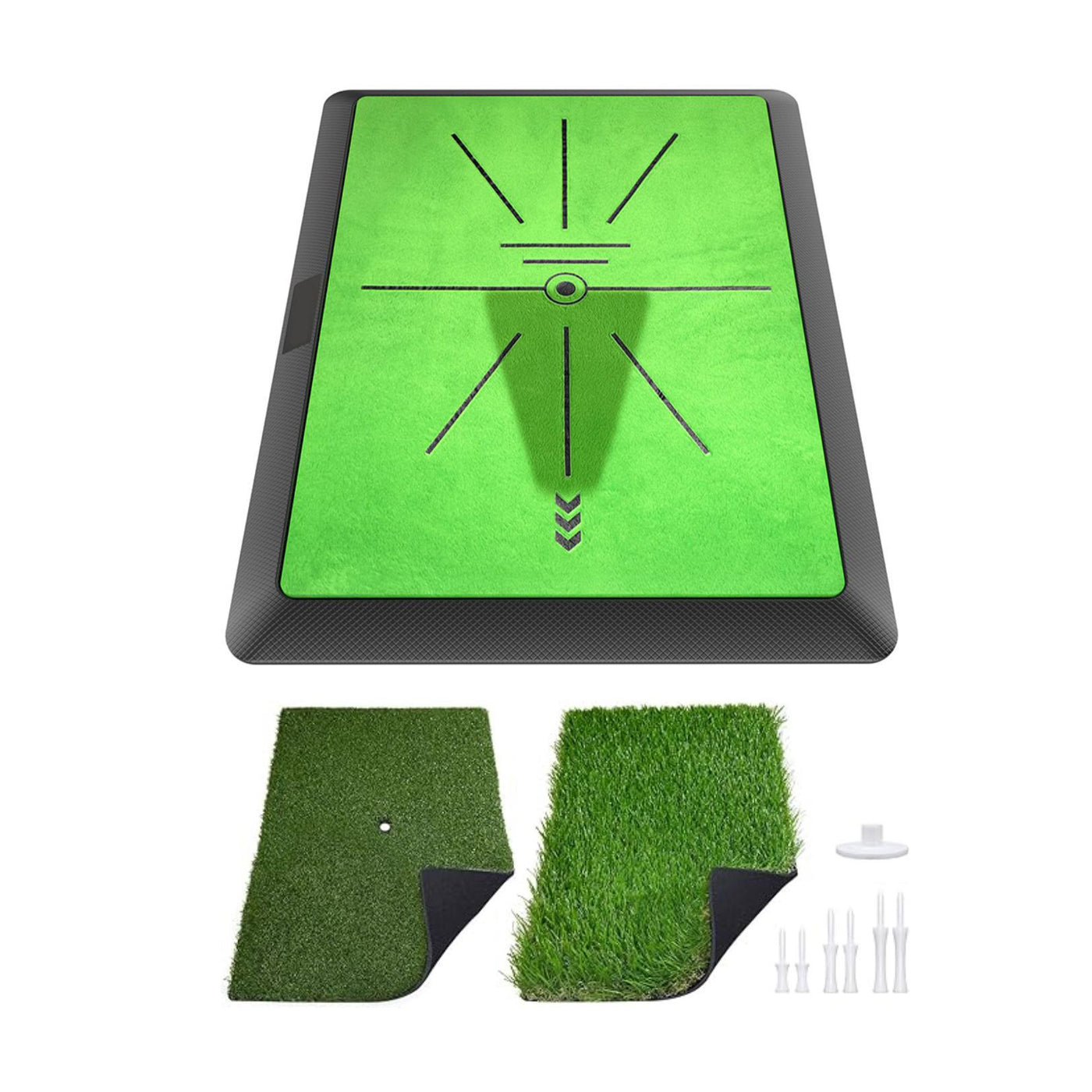 Golf Hitting Mat with Swing Path Feedback – Impact Trace Golf Training Aid
