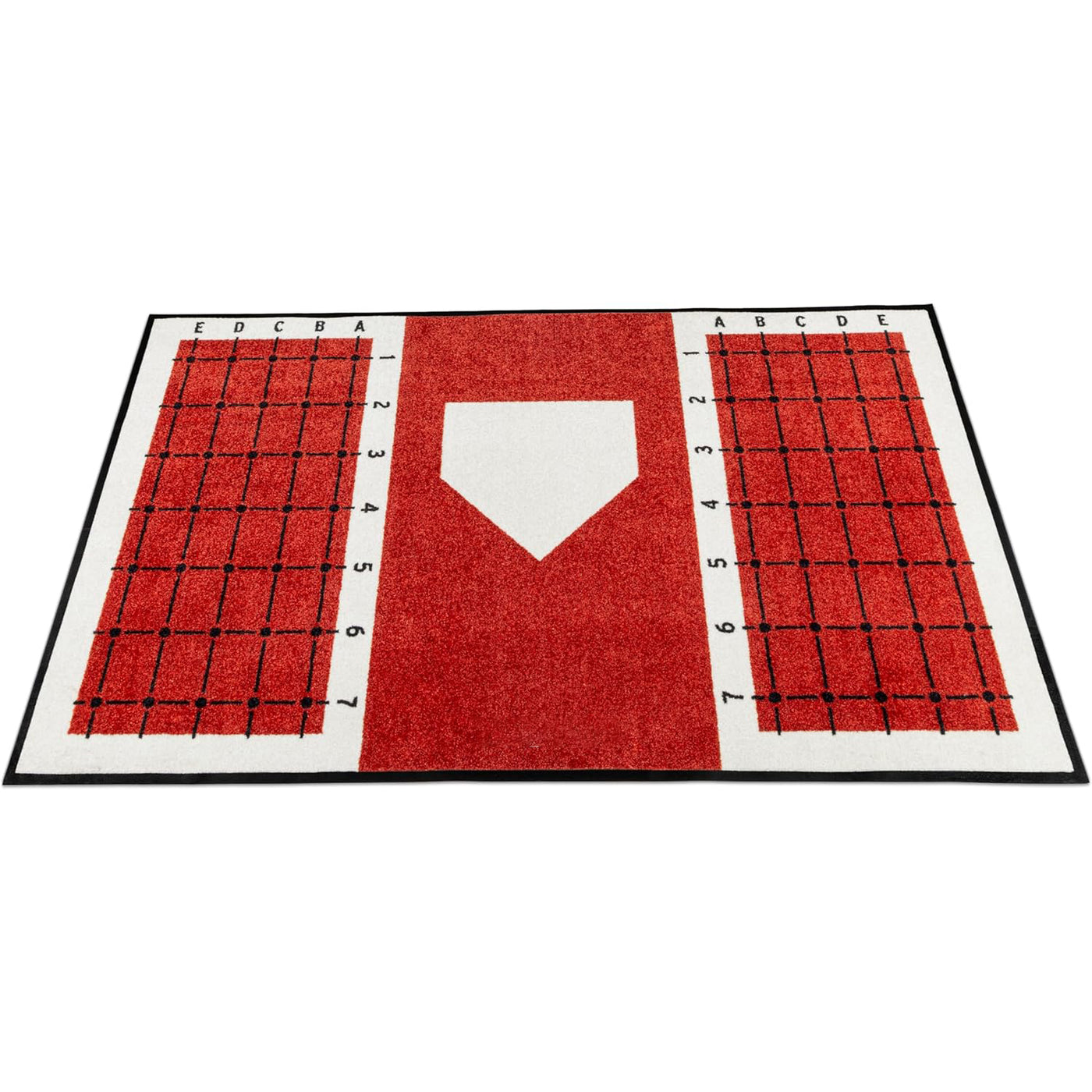 Durable Baseball & Softball Hitting Mat with Non-Slip Rubber Backing – Training Mat for Batting Practice & Swing Footwork