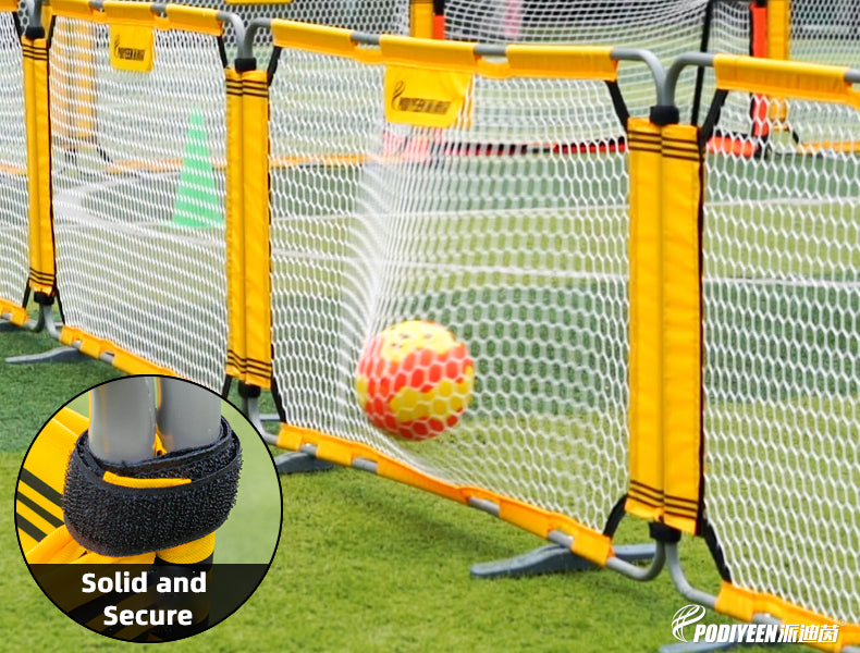 Portable Extendable Soccer Field Fence Kids' Safety Playpen Activity Centre - One-piece Barrier Net