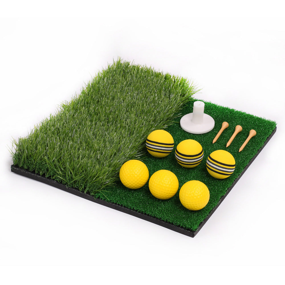 Premium Golf Hitting Mat with 10mm Foam & Non-Slip Rubber Backing – Durable Practice Mat for Indoor & Outdoor Training