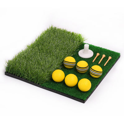 Premium Golf Hitting Mat with 10mm Foam & Non-Slip Rubber Backing – Durable Practice Mat for Indoor & Outdoor Training