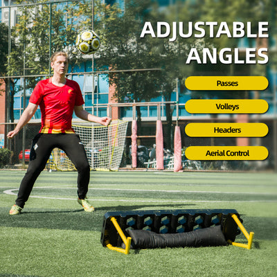 4-in-1 Dual-Surface Soccer Rebound Board – Adjustable Angle Football Training Equipment for Passing, Control & Reaction Practice