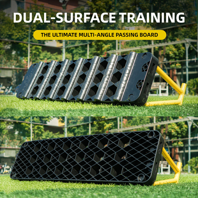 4-in-1 Dual-Surface Soccer Rebound Board – Adjustable Angle Football Training Equipment for Passing, Control & Reaction Practice