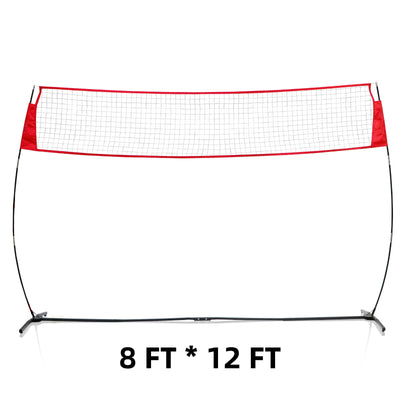 Professional Durable Fiberglass Poles for Volleyball Training Net System Quick Setup for Backyard or Beach Use